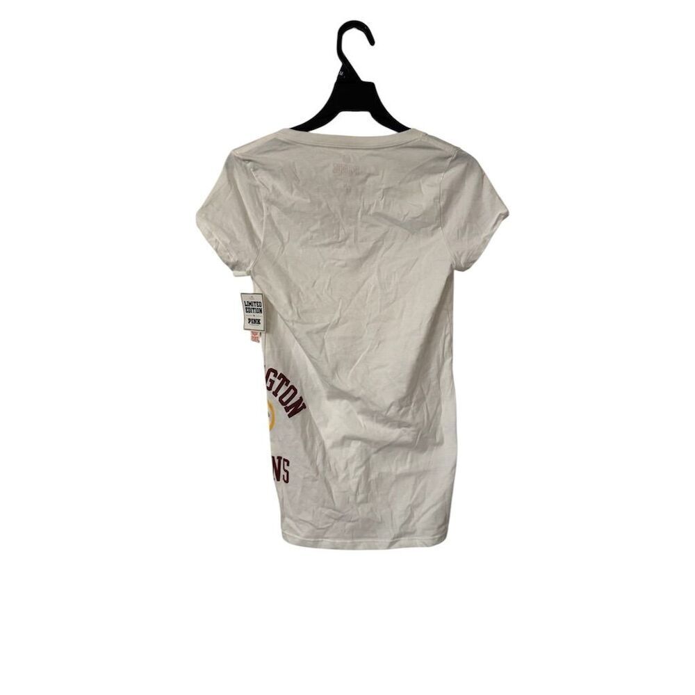 Washington Redskins Vintage Victoria's Secret PINK Women's T-Shirt White Size M - Picture 3 of 9